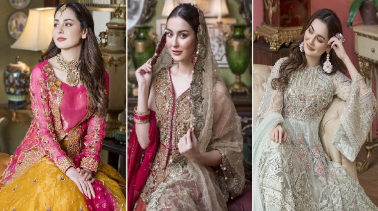 Hania Amir Stuns In Latest Bridal Shoot [Pictures] - Lens