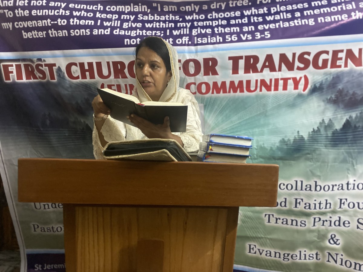 transgender church pastor