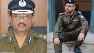 CCPO Umer Sheikh Sub-Inspector Fahad Iftikhar Virk