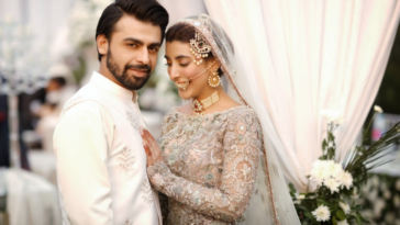 Urwa Hocane and Farhan Saeed