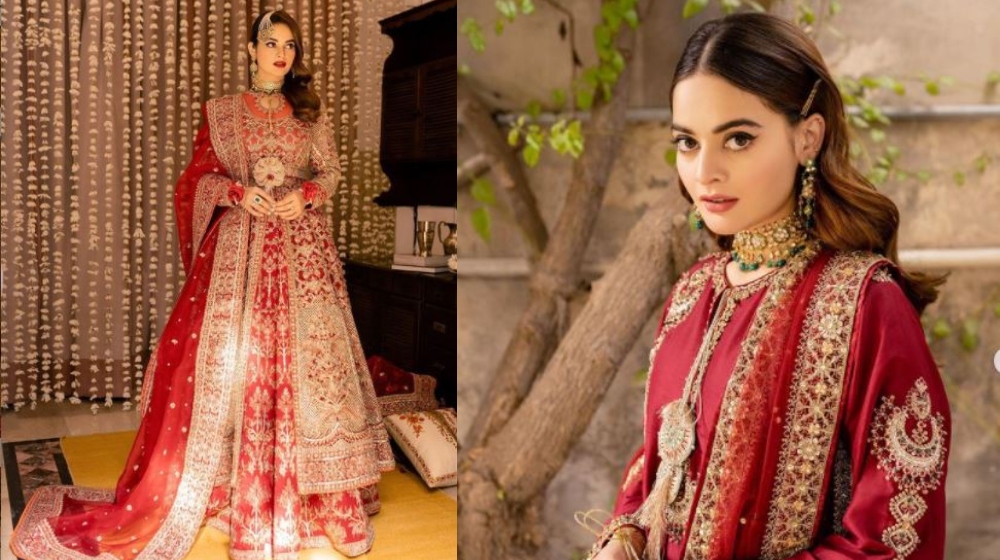 Minal Khan Turns Into A Classic Bride for Hussain Rehar [Pictures] - Lens