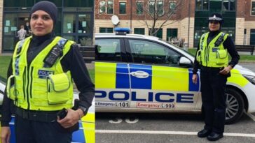 hijabi policewoman Uzma Amireddy