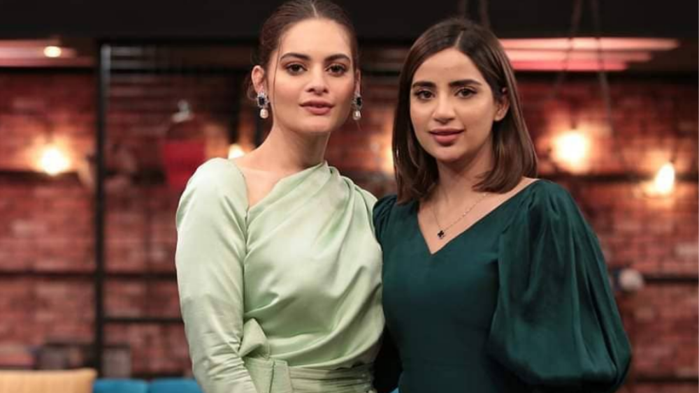 Minal Khan and Saboor Aly