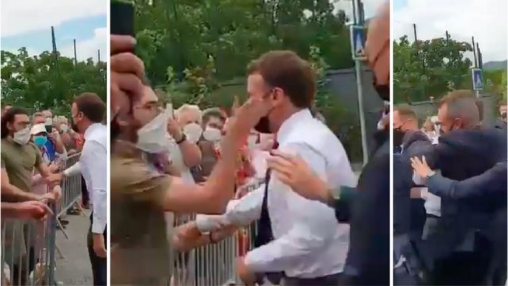 Emanuel Macron's Slap