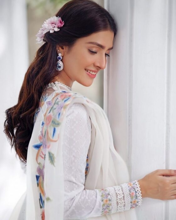 Ayeza Khan Glows In a Summery White Dress - Lens