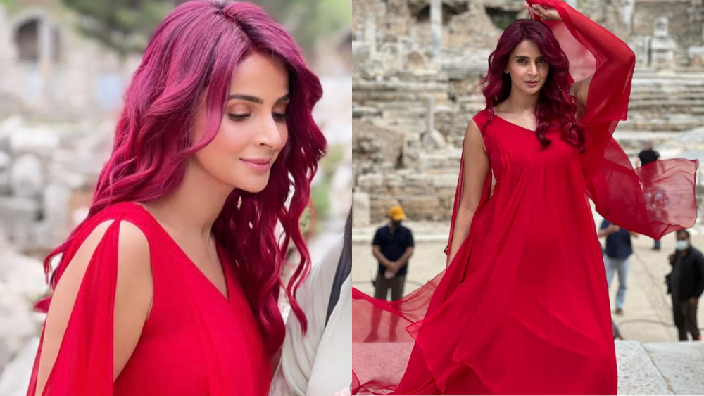 Saba Qamar Sets the Internet on Fire With Red Hair Look [Pictures] - Lens
