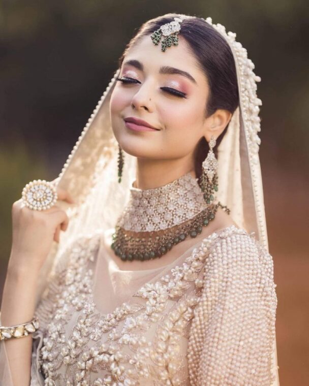 Noor Zafar Khan Takes Our Breath Away In Ivory Bridal Ensemble - Lens