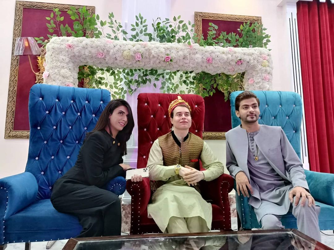 Nasir Khan Jan S Wedding Pictures Go Viral On Social Media Lens