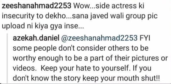 Azekah Daniel - Sana Javed