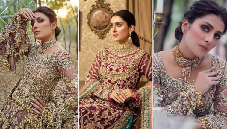 Ayeza Khan Looks Enchanting In Exquisite Bridal Ensemble - Lens