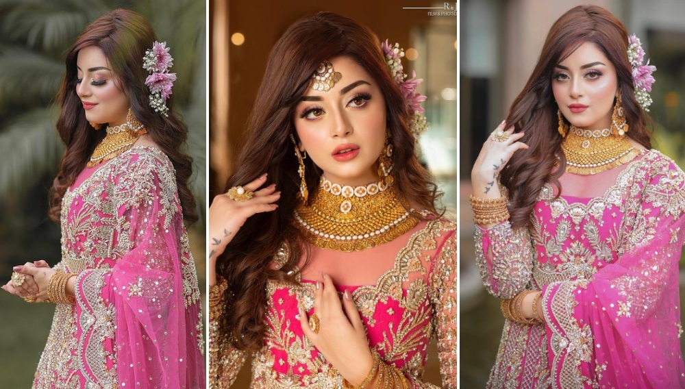 alizeh shah bridal look