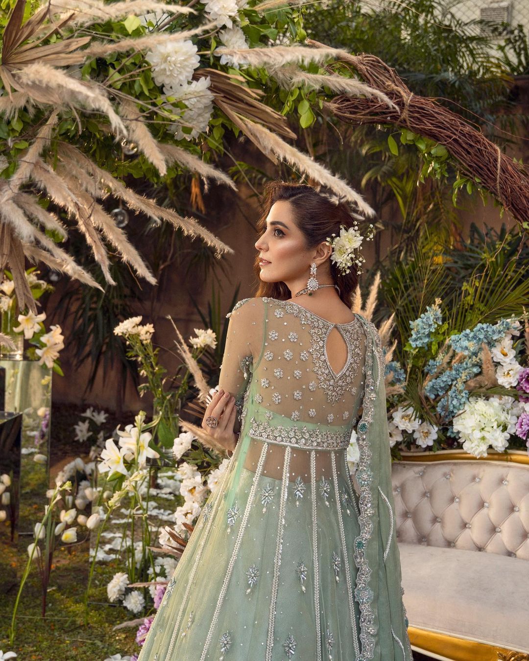 Maya ali bridal outlet dress