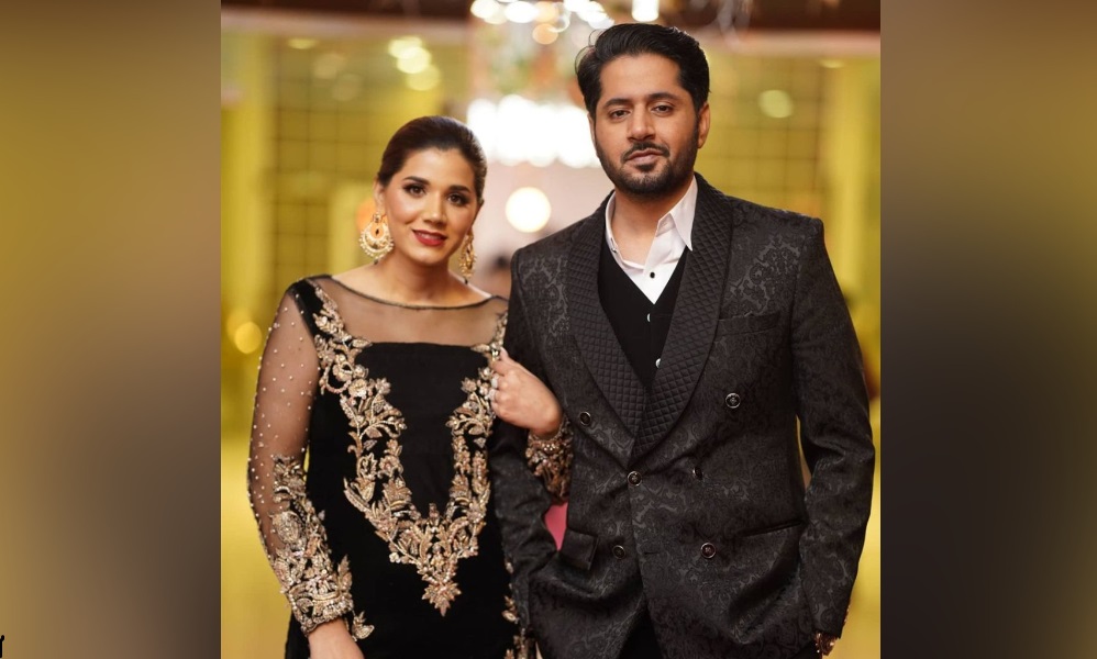 Imran Ashraf And His Wife Spotted At A Wedding Event - Lens