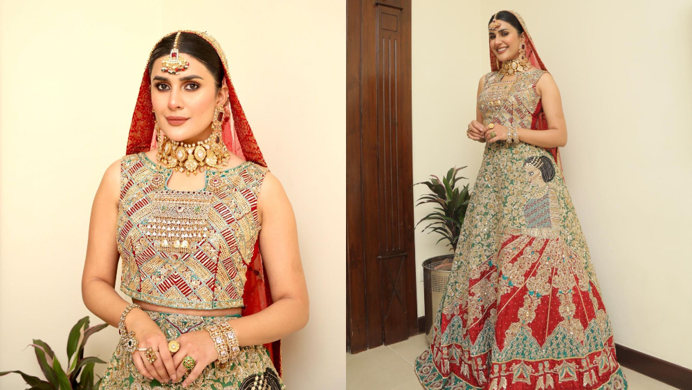 Kubra Khan Looks Radiant In Vibrant Bridal Jora Pictures Lens 