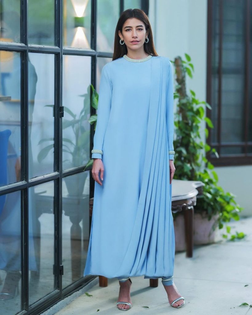 Syra Yousuf Is A Graceful Beauty In Baby Blue Outfit [Pictures] - Lens