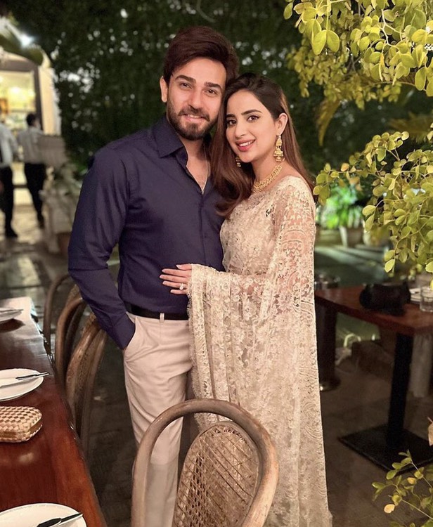 Saboor Aly and Ali Ansari Celebrate Their Mom's Birthday - Lens