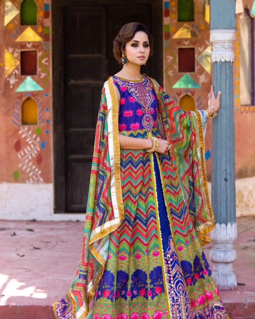 Nimra Khan Brings Out Her Desi Charm In Vibrant Attires - Lens