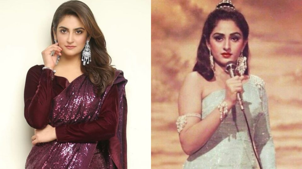 Hiba Bukhari Finds Her Doppelgänger In This Iconic Bollywood Actress Lens