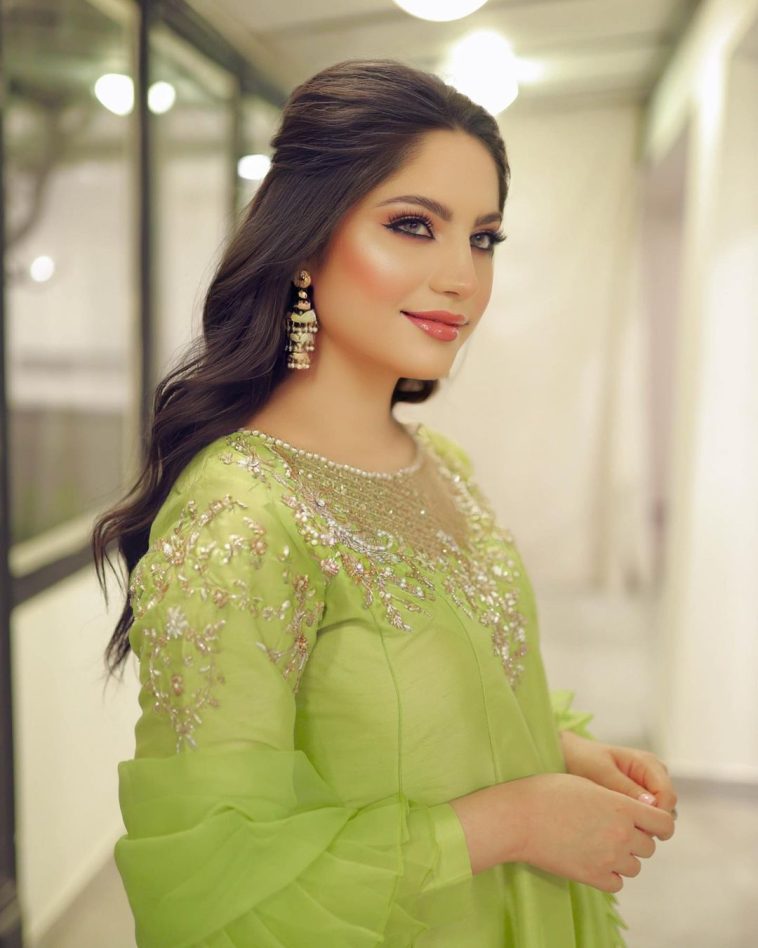 Neelam Muneer Twirls In Radiant Green Peshwas - Lens