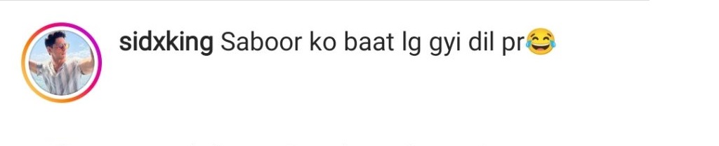 saboor aly