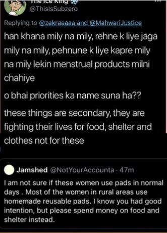 flood donations - Menstrual Hygiene Products