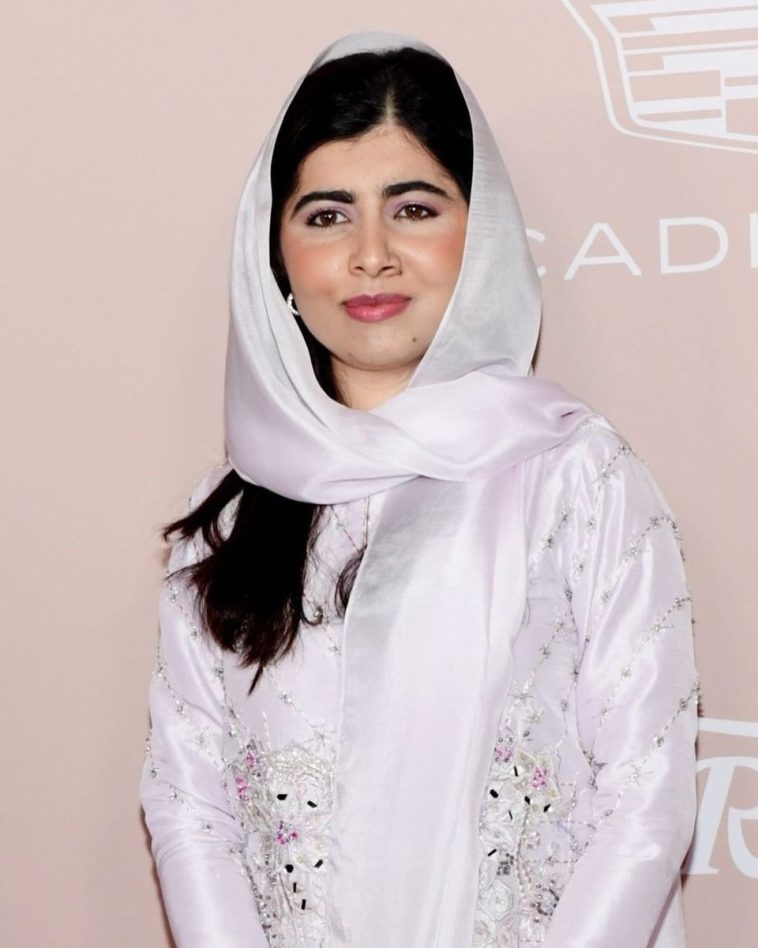 Malala Yousafzai Exudes Grace in Traditional Pearl White Outfit at ...