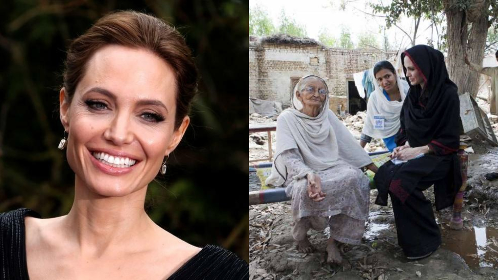 angelina jolie visit to pakistan report