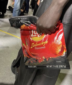 After trash bag, new Balenciaga bag is a packet your Lays chips