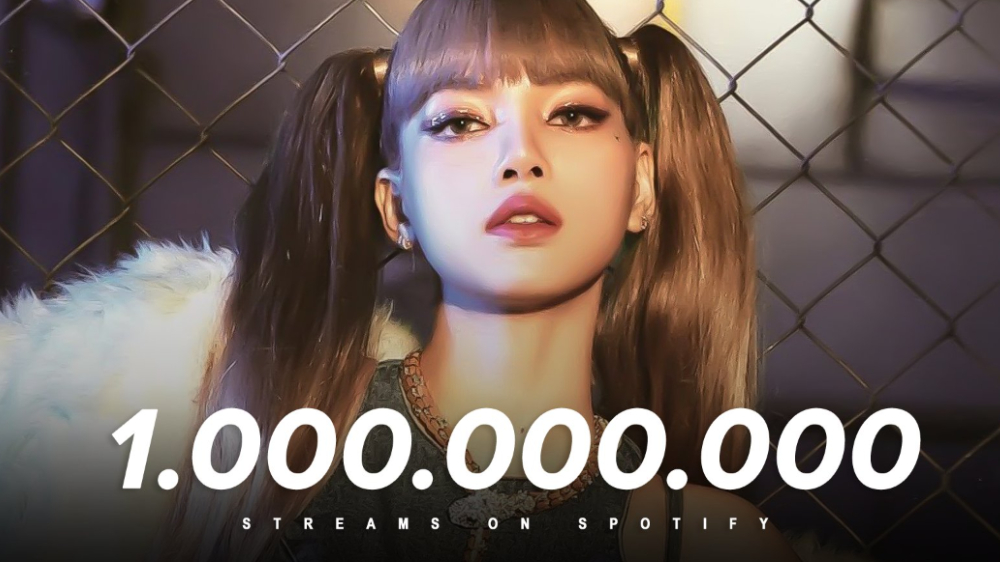 BLACKPINK's Lisa makes history as 1st K-pop solo artist with 1.5 billion  streams across all songs on Spotify