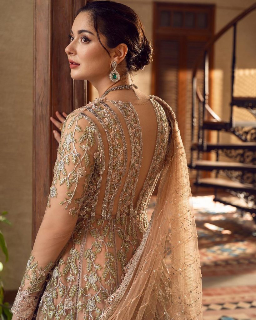 Hania Aamir Dreamy Bloom Ivory Co-ord Set