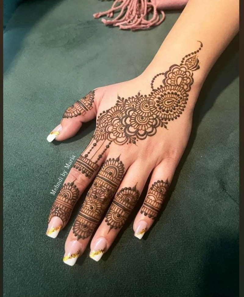 Eid Mehndi Designs 2023: Beautiful Arabic Mehndi Patterns and Henna Designs  to Apply on Hands For Eid ul-Fitr Celebrations | 🙏🏻 LatestLY