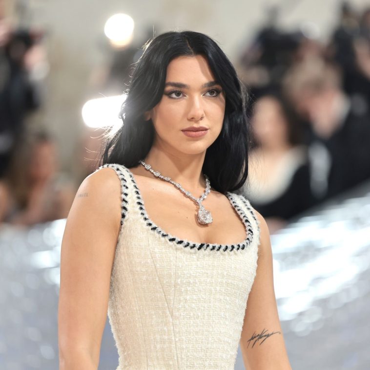 Dua Lipa Dazzles at the MET Gala With Her Tiffany Diamond Necklace - Lens