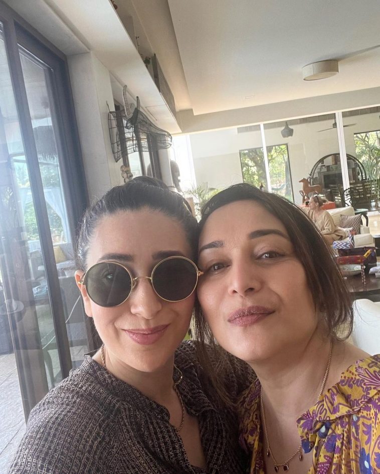 Karisma Kapoor And Madhuri Dixit Bring Back Memories With A Mini 'Dil ...