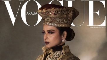 Bollywood's Icon Rekha Wows Fans With Her First Ever Vogue Cover ...