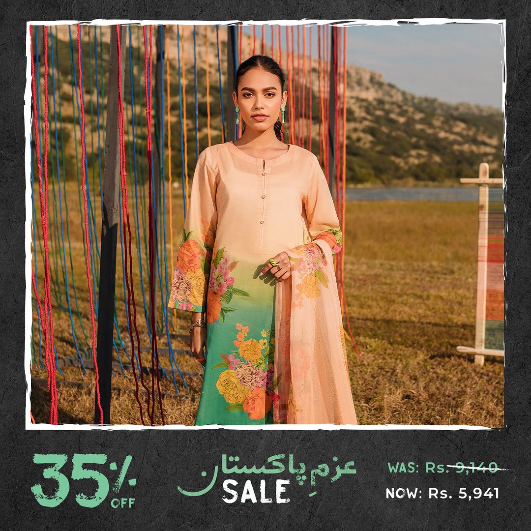 Nishat linen independence day sale