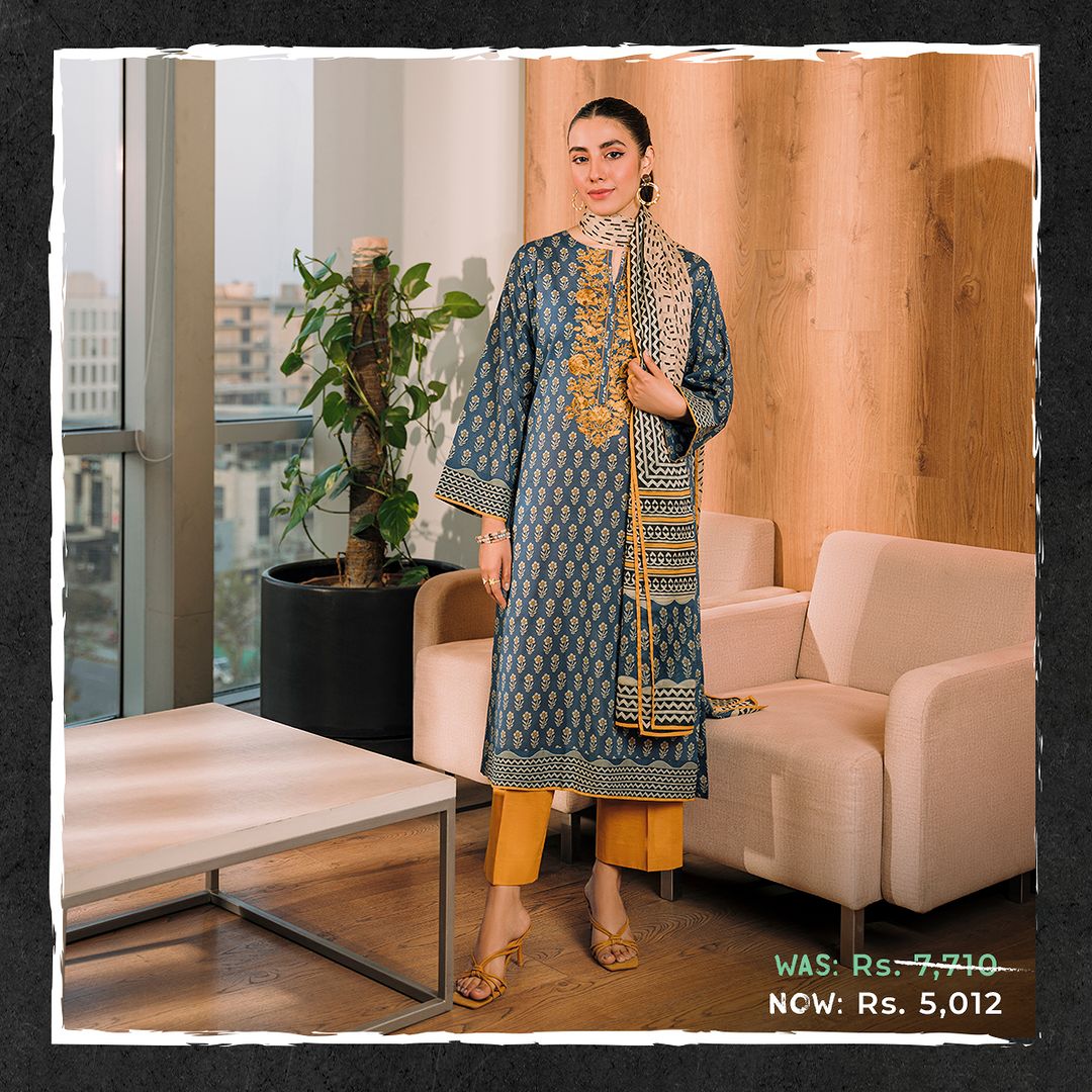 Nishat linen printed collection