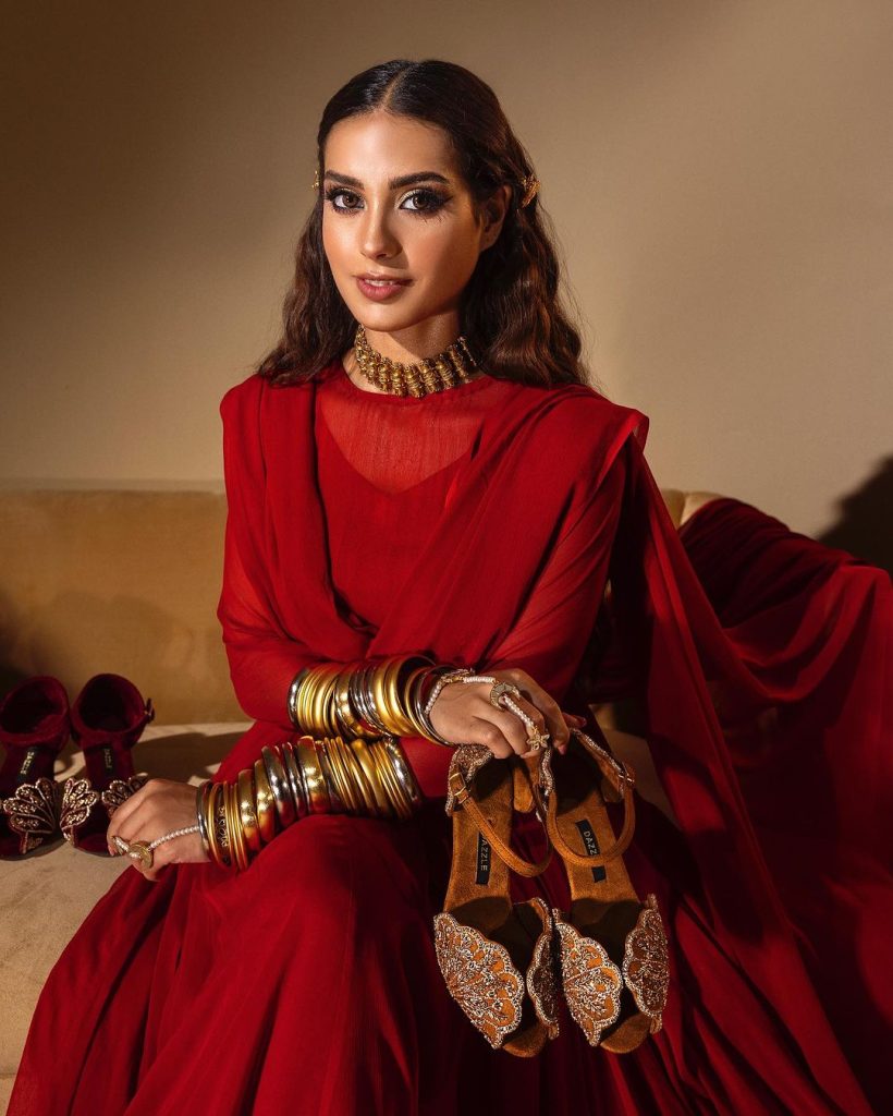 Iqra Aziz Brings Out her Inner Traditional Diva In Latest Shoot For ...