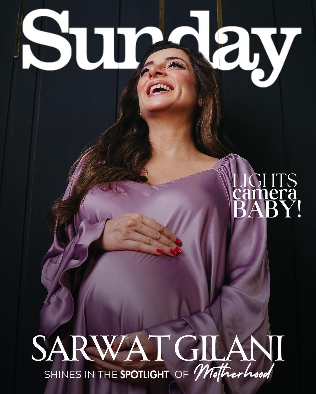 Sarwat Gilani Maternity Shoot