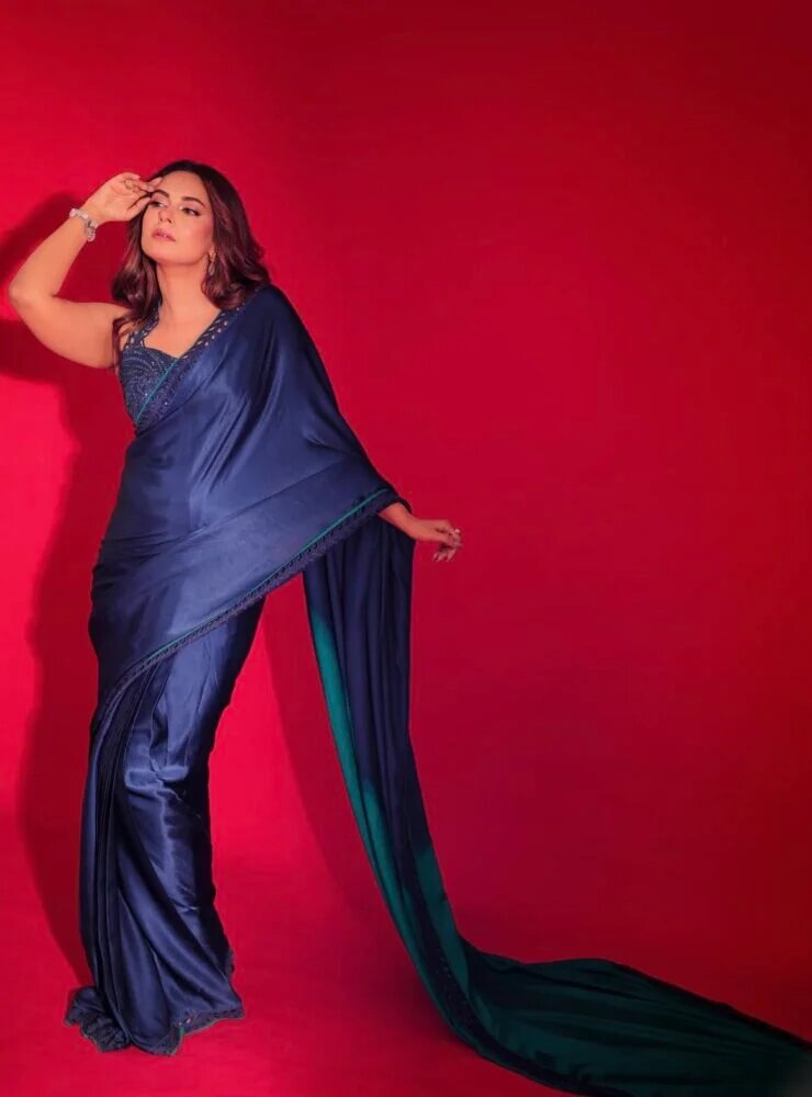 celebrity saree