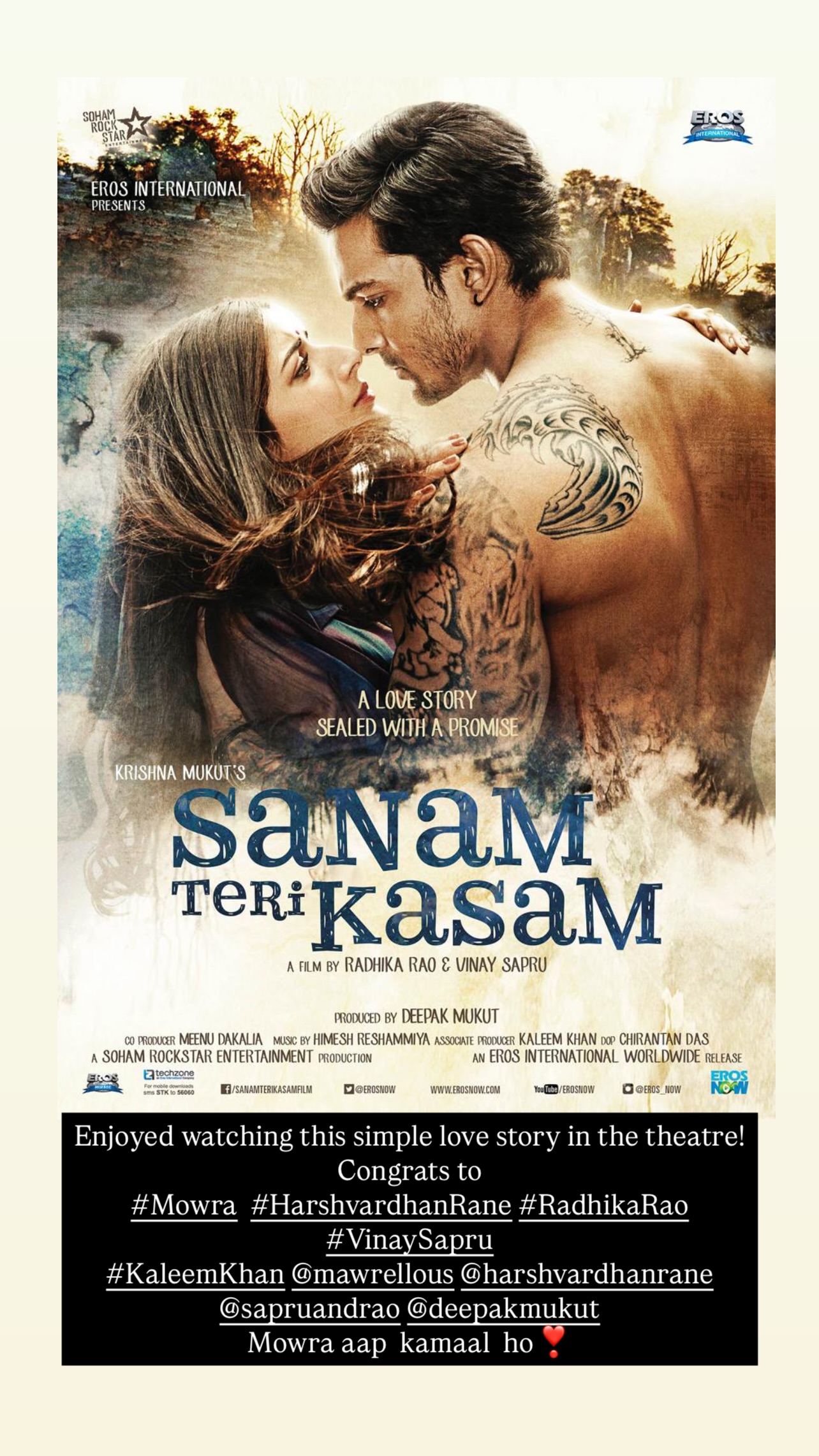 vidya balan mawra hocane sanam teri kasam
