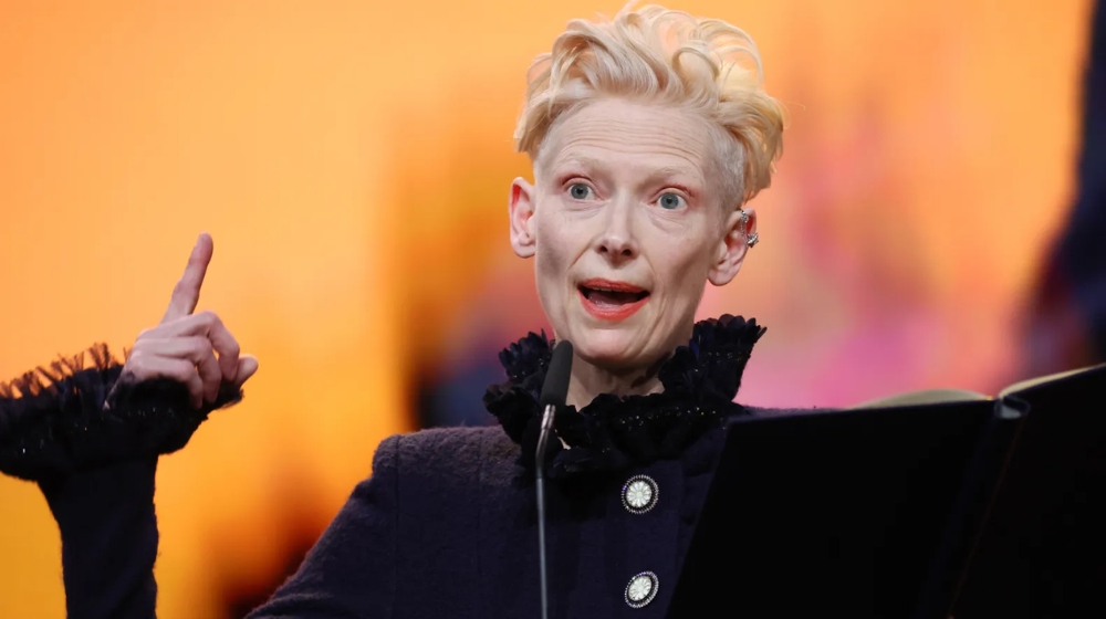 tilda swinton gaza