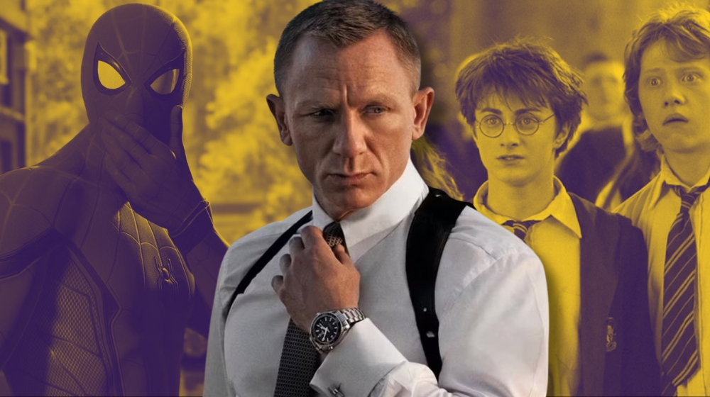 007 james bond harry potter spider-man