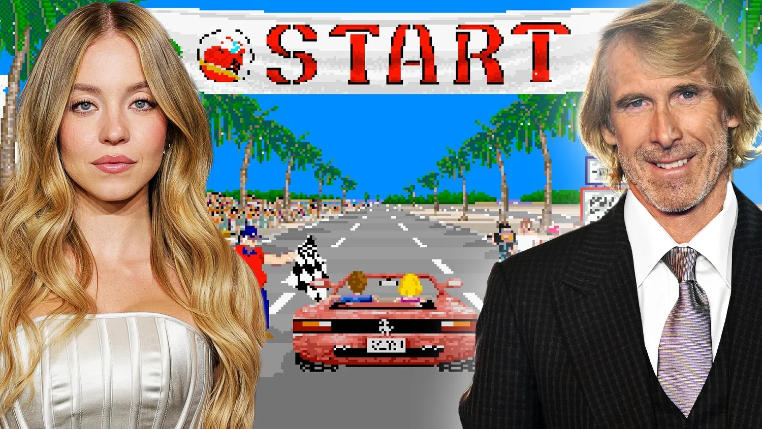sydney sweeney outrun michael bay