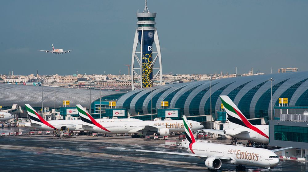 dubai airport tiktoker