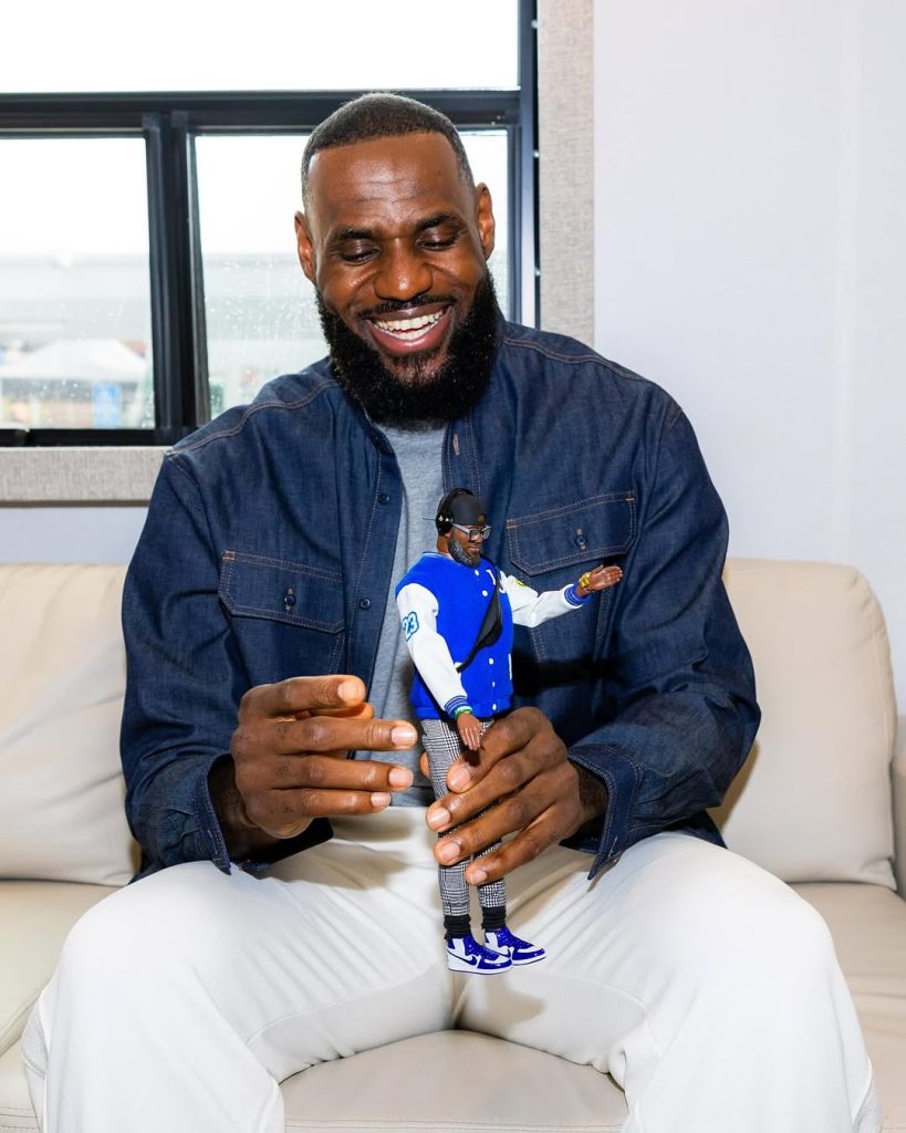 lebron james ken doll barbie mattel