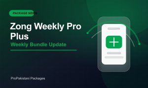 Zong Weekly Pro Plus price update graphic