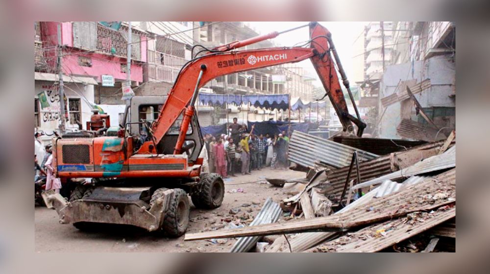 10 Arrested in Anti-Encroachment Operation in Tehkal Payan