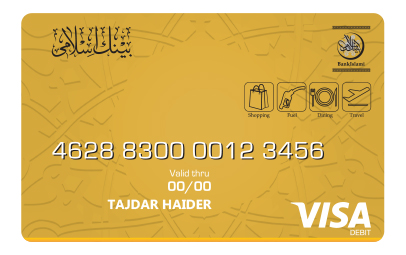 BankIslami VISA Gold Debit Card