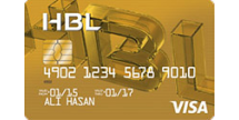 HBL Gold Credit Card