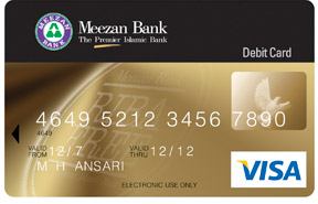 Meezan Visa Debit Card